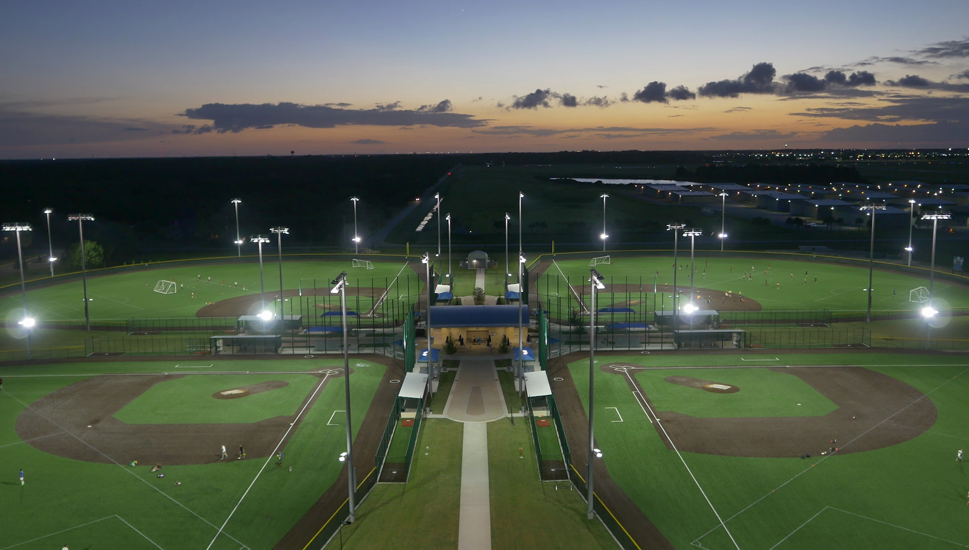 Boombah Sports Complex in Seminole County, Sanford, Florida