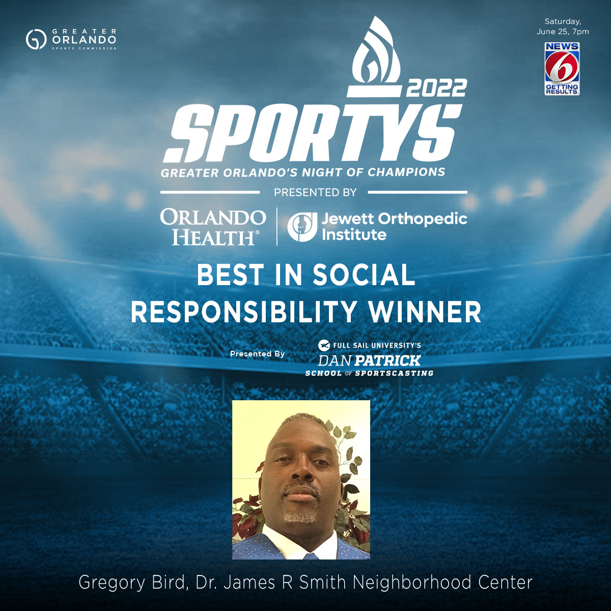 GO Sports - Social IG - SPORTYS 2022 indiv finalists - Social Responsibility Gregory Bird