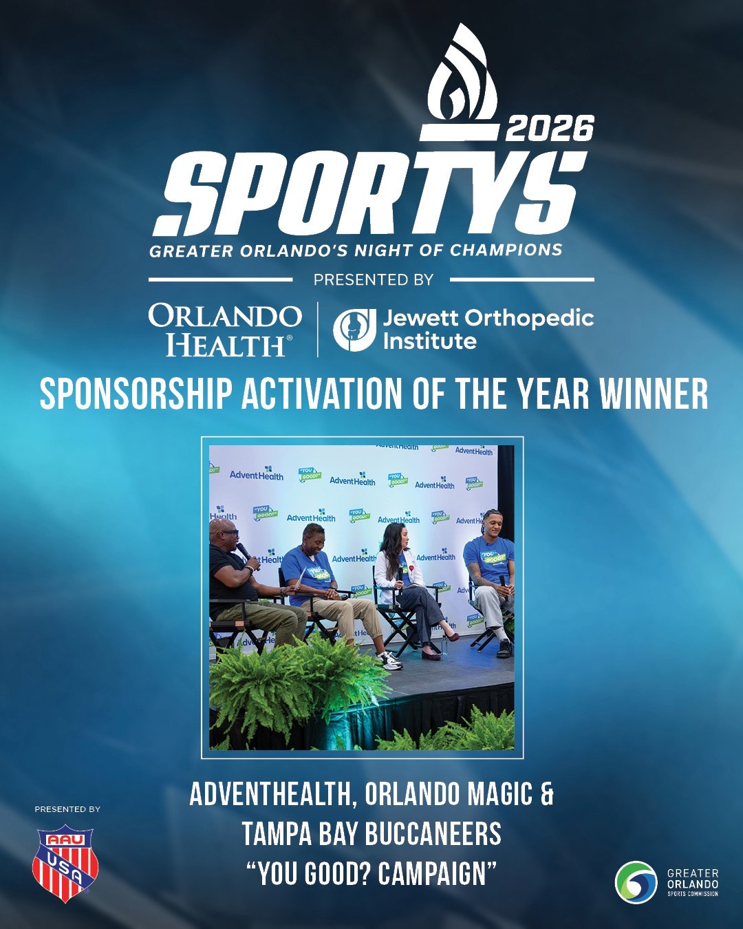 Sportys 2026 - Sponsorship Activation